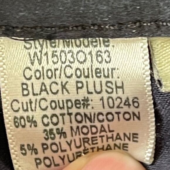 Rag & Bone Black Plush Skinny Stretch Legging Jeans Sz 24 - Picture 8 of 10